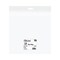 Clear Zip Bags 13x13 2mil 10ct, 12x12 Scrapbook Page Protectors for Albums, Refill Sleeves for Scrapbook Pages, 12x12 Clear Plastic Sheet Protectors